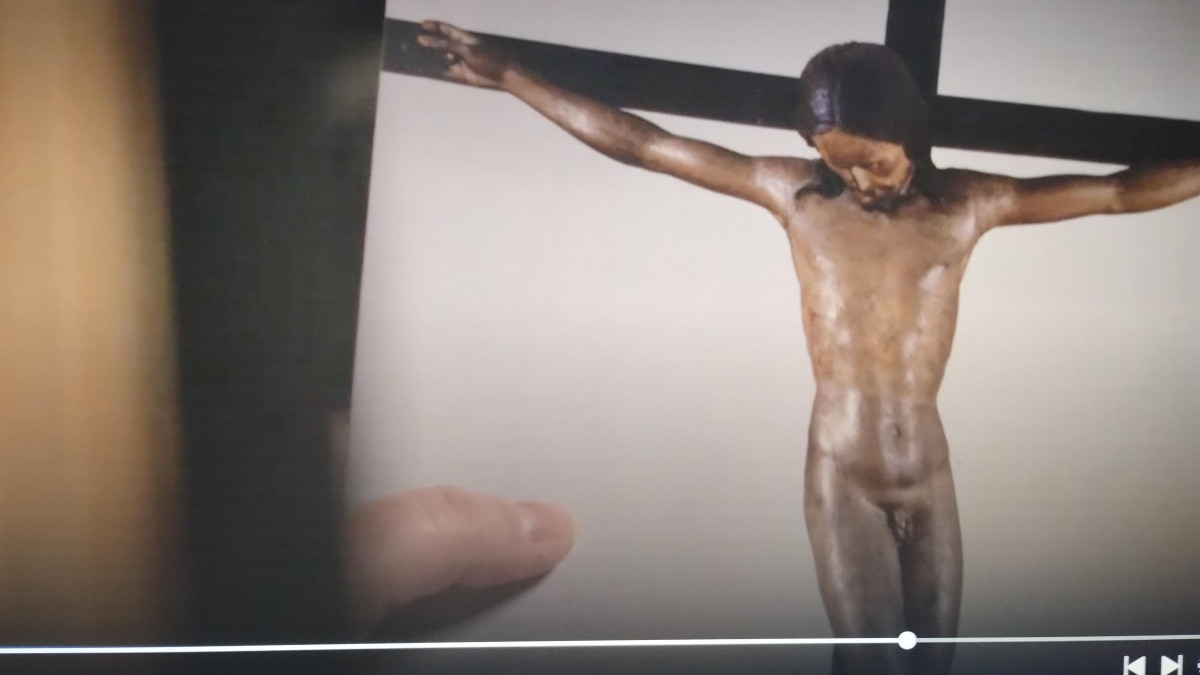 crucifix de michel ange